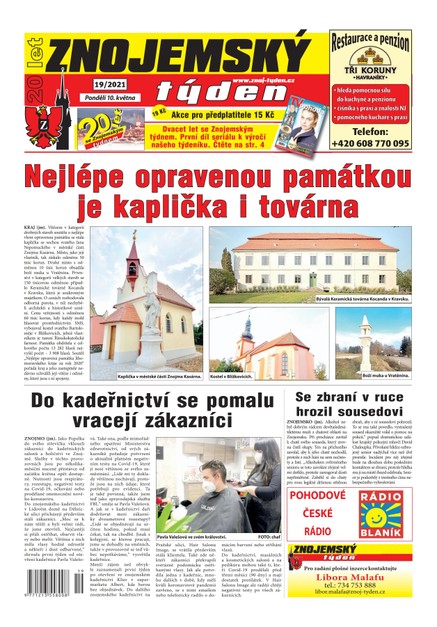 Znojemský týden Znojemský týden 19/2021
