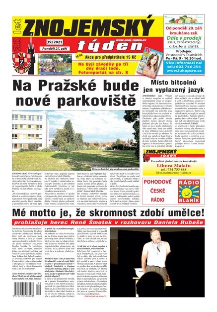 Znojemský týden Znojemský týden 39/2021