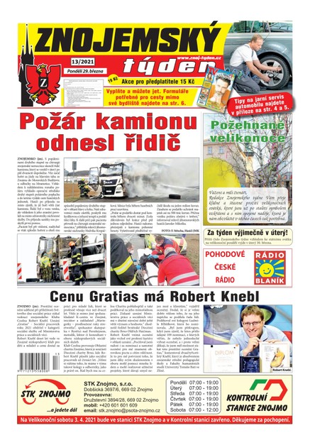 Znojemský týden Znojemský týden 13/2021