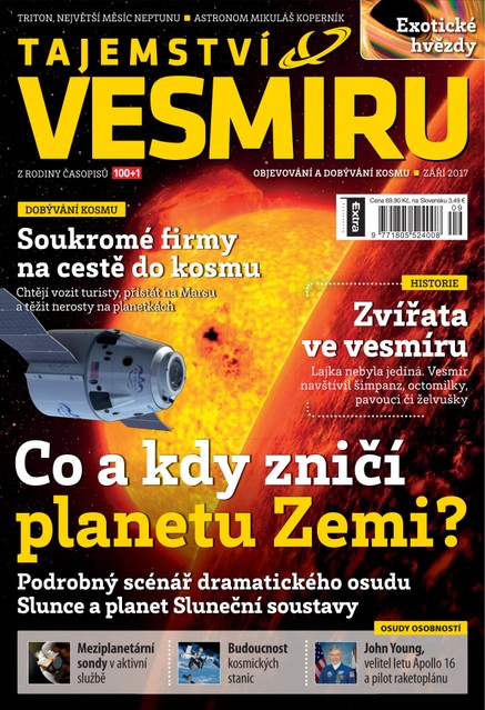 Tajemství Vesmíru 9/2017