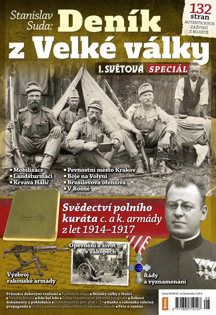 I. světová Stanislav Suda: Deník z Velké války