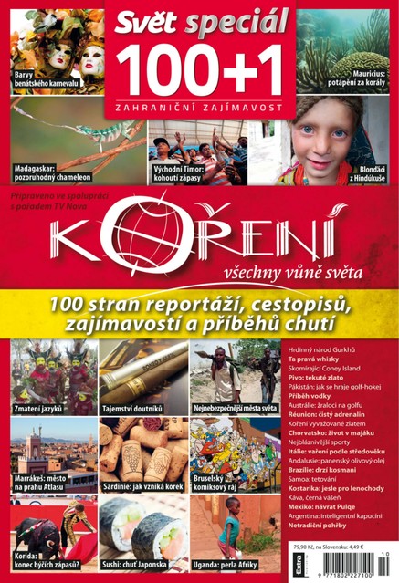 100+1 Zahraniční zajímavost SPECIÁL 11/2012 SPECIÁL KOŘENÍ