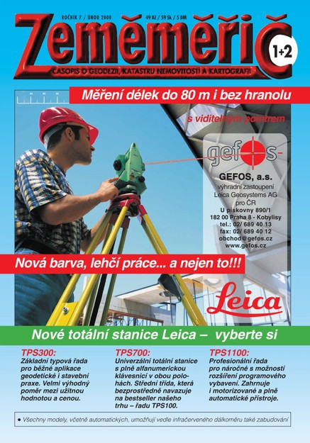 Zeměměřič Zeměměřič 1+2/2000