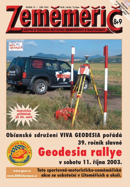 Zeměměřič Zeměměřič 8+9/2003