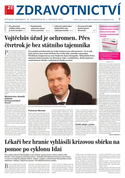 Ze Zdravotnictví 7/2019