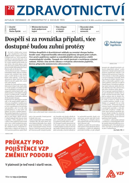 Ze Zdravotnictví 19/2019