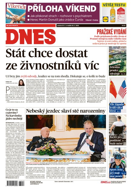 MF DNES - 25.2.2023