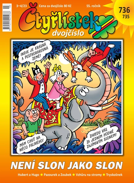 Čtyřlístek 3-4/2023