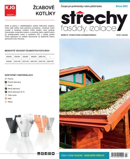 Střechy, Fasády, Izolace 3/2023