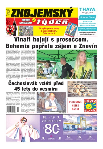 Znojemský týden 11/2023