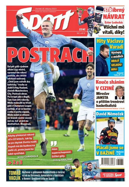 Sport - 16.3.2023