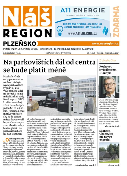 Náš Region - Plzeňsko 14/2023