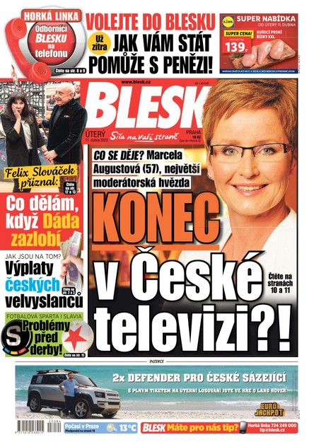 Blesk - 11.4.2023