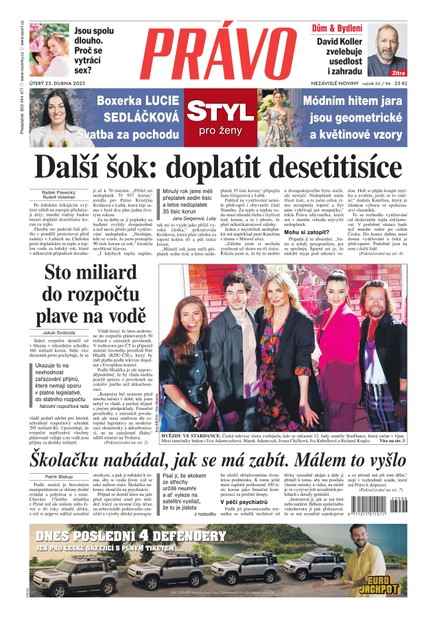 Deník Právo - 25.4.2023