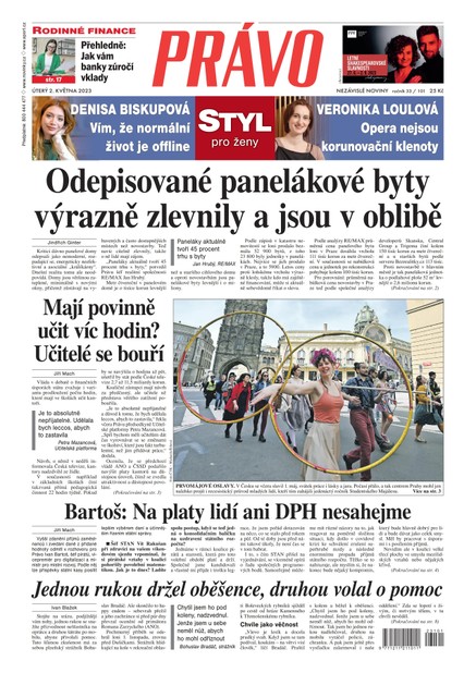 Deník Právo - 2.5.2023