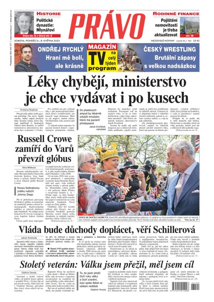 Deník Právo - 6.5.2023