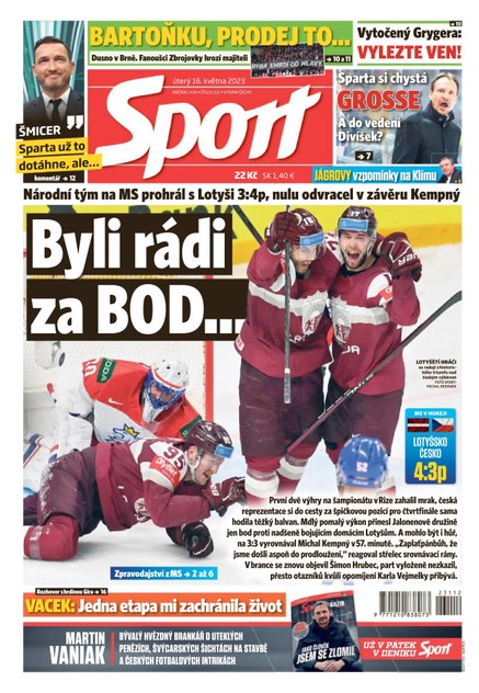 Sport - 16.5.2023