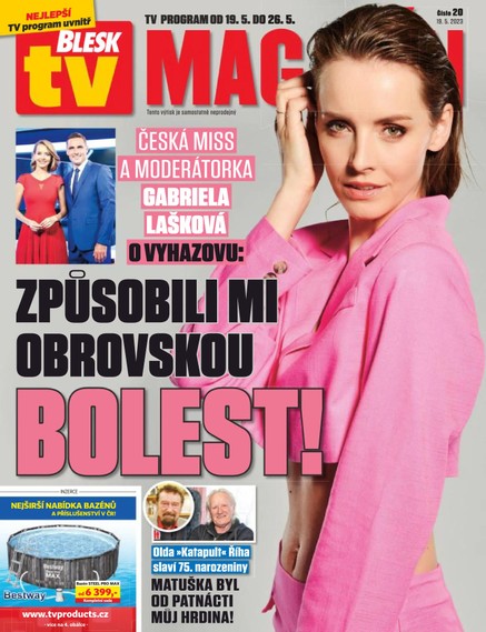 Blesk Tv magazín - 19.5.2023