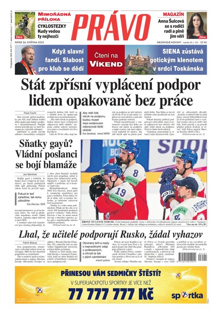 Deník Právo - 26.5.2023