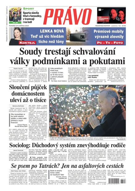 Deník Právo - 29.5.2023