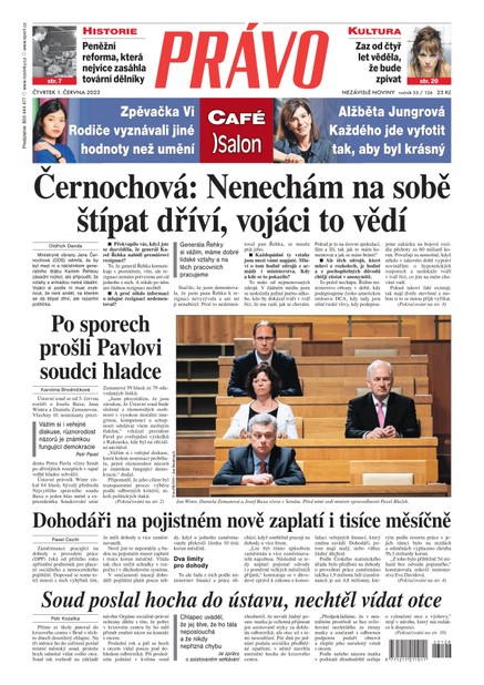 Deník Právo - 1.6.2023
