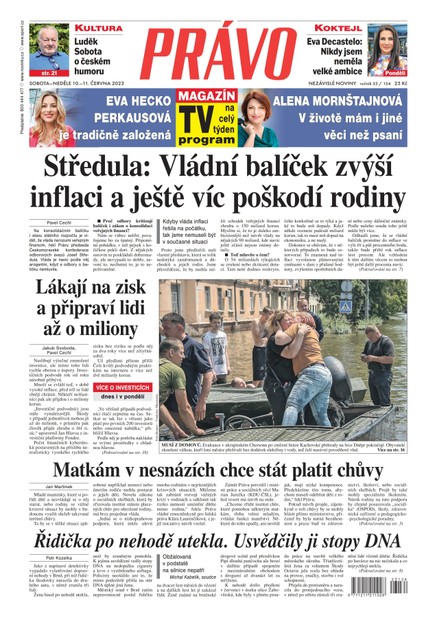 Deník Právo - 10.6.2023