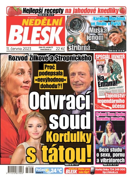 Nedělní Blesk - 11.6.2023