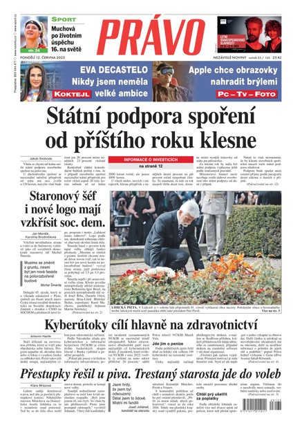 Deník Právo - 12.6.2023