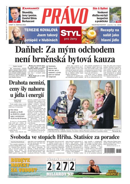 Deník Právo - 13.6.2023