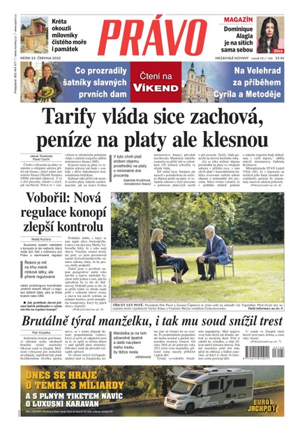 Deník Právo - 23.6.2023