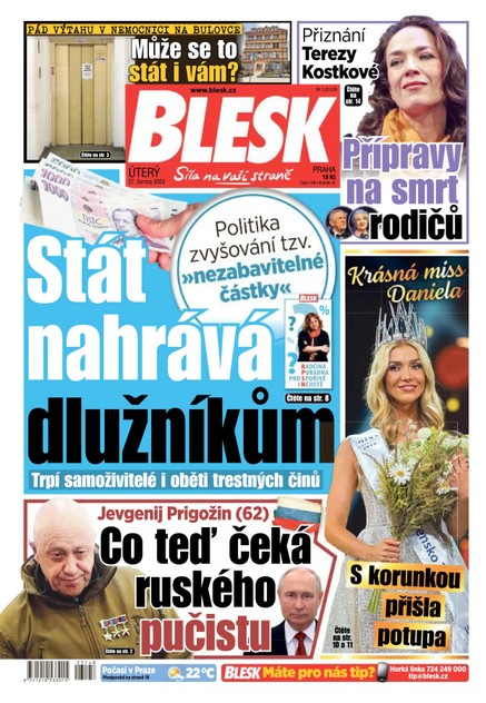 Blesk - 27.6.2023