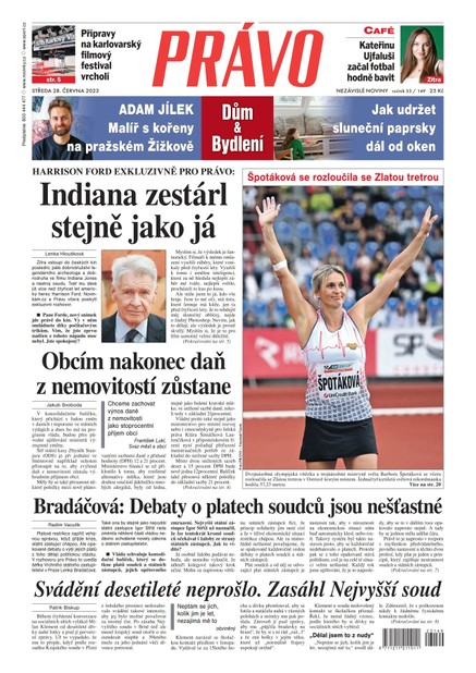 Deník Právo - 28.6.2023