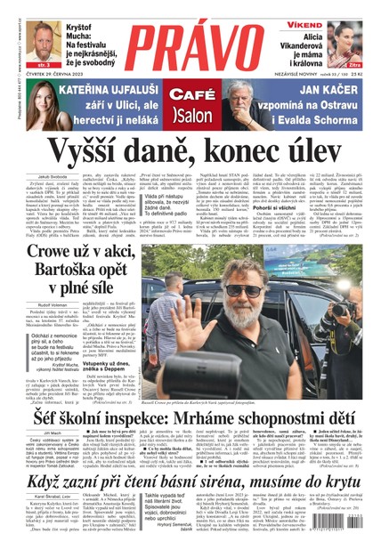 Deník Právo - 29.6.2023