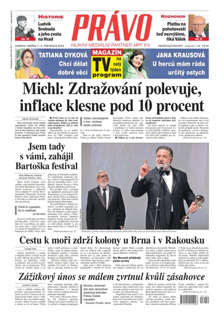 Deník Právo - 1.7.2023