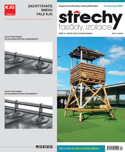 Střechy, Fasády, Izolace 7-8/2023