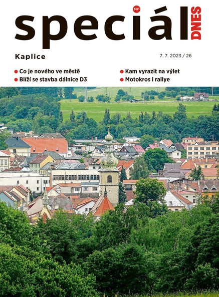 Magazín DNES Speciál Magazín DNES Speciál Jižní Čechy - 7.7.2023