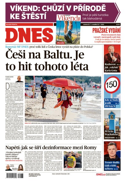 MF DNES - 22.7.2023