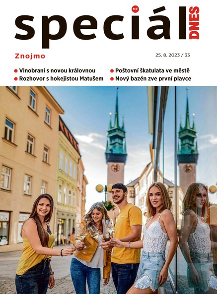 Magazín DNES Speciál Brno a Jižní Morava - 25.8.2023