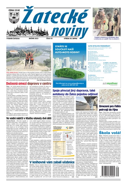 Žatecké noviny 35/23