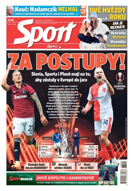 Sport - 2.9.2023