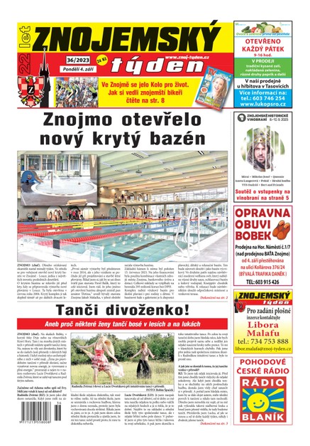 Znojemský týden 36/2023