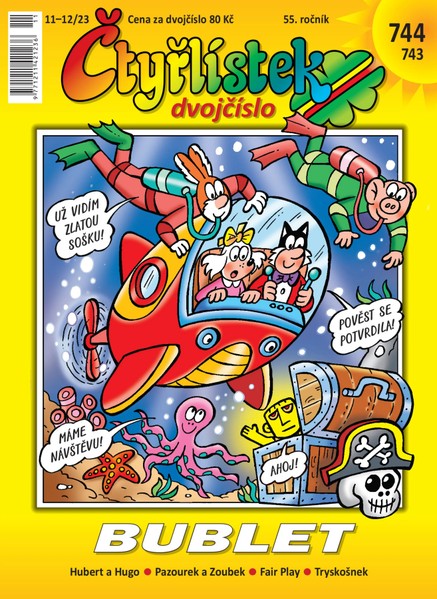 Čtyřlístek 11-12/2023