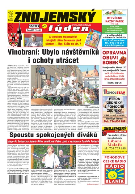 Znojemský týden 37/2023