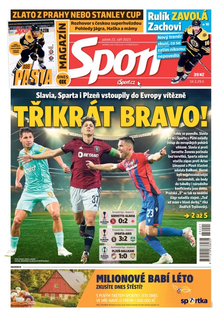 Sport - 22.9.2023