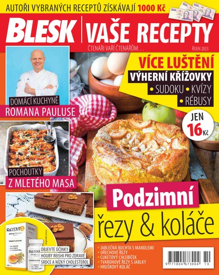 Blesk vaše recepty - 10/2023