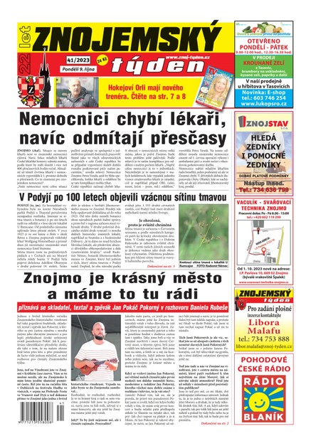 Znojemský týden 41/2023