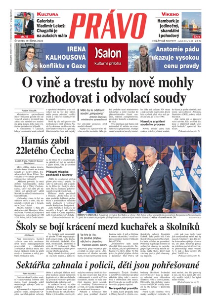 Deník Právo - 19.10.2023