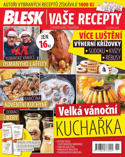 Blesk vaše recepty - 11/2023