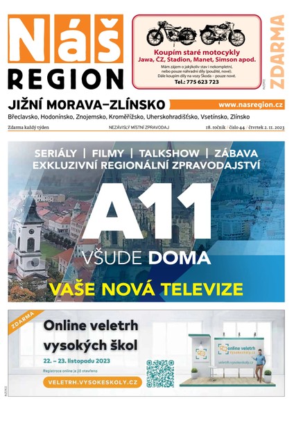 Náš Region - Jižní Morava/Zlínsko 44/2023