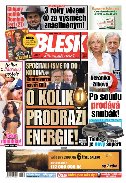 Blesk - 3.11.2023